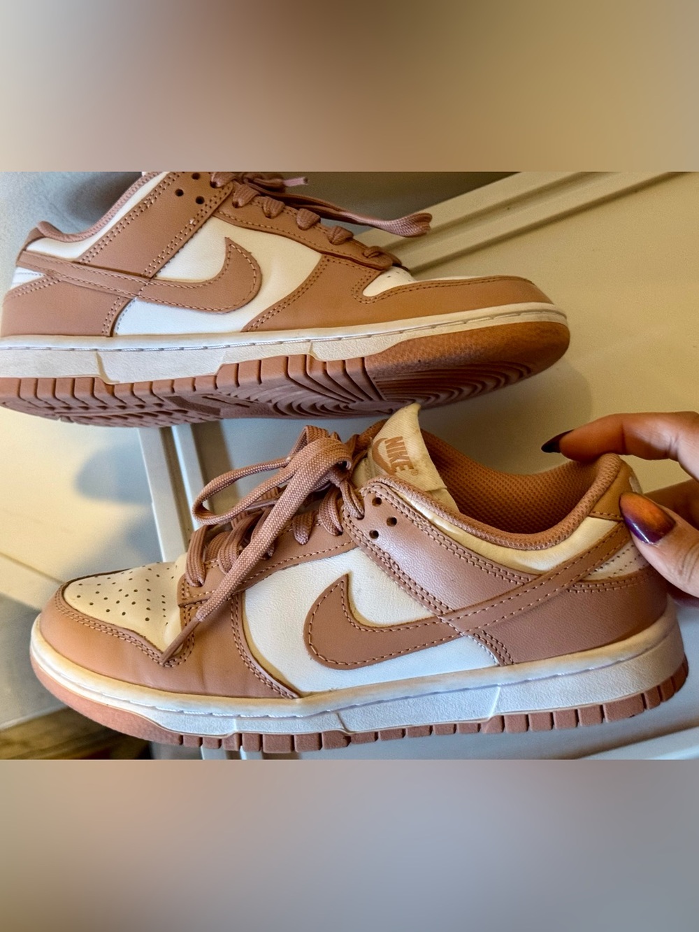 Nike Dunk Low Women’s Sneaker Rose Whisper Great Condition Authentic